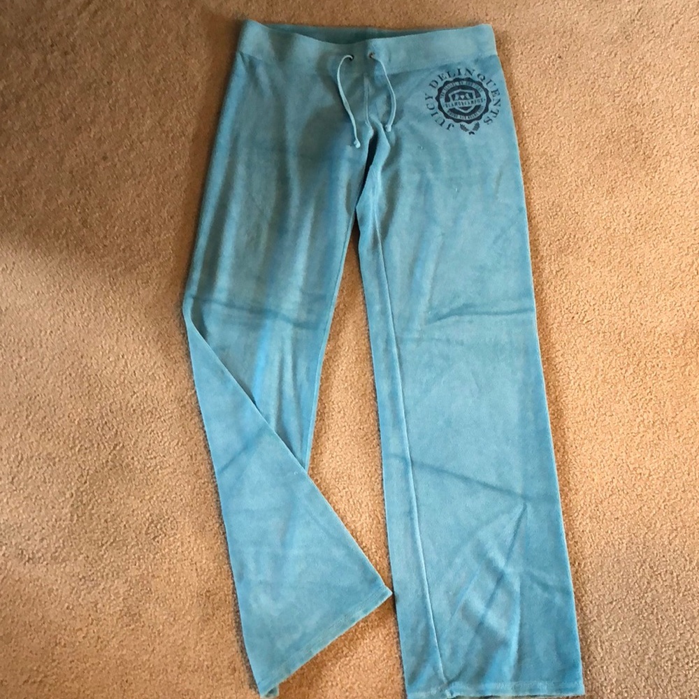 Juicy Couture Terrycloth sweatsuit pants